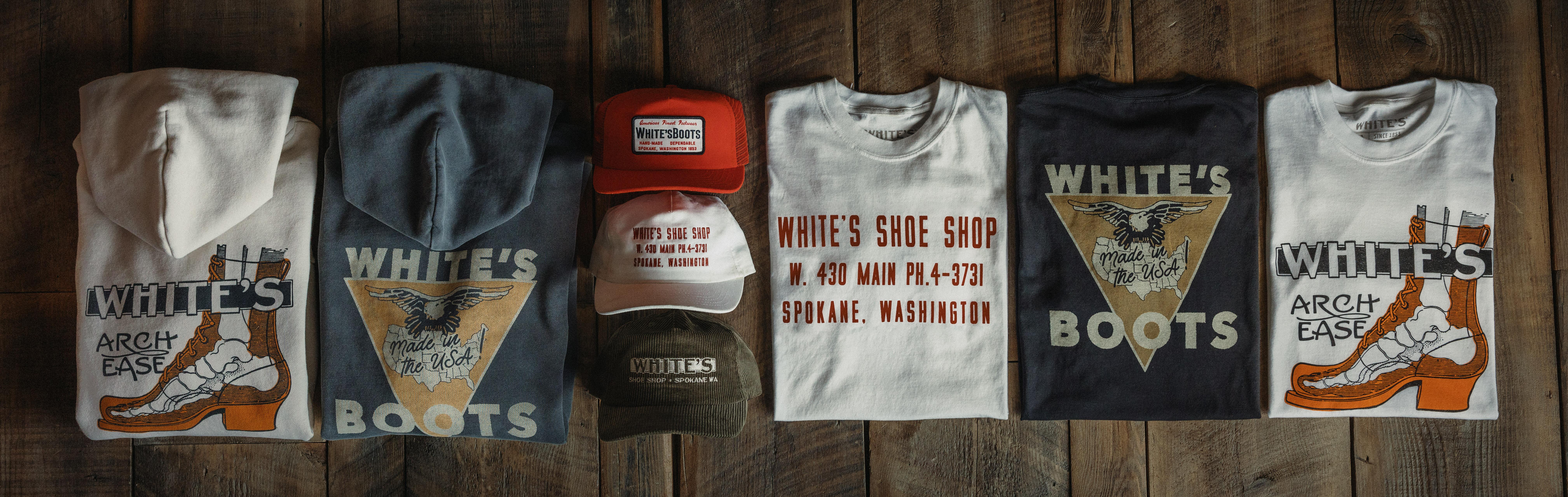New Arrivals: Hats & Apparel – Whites Boots Shop