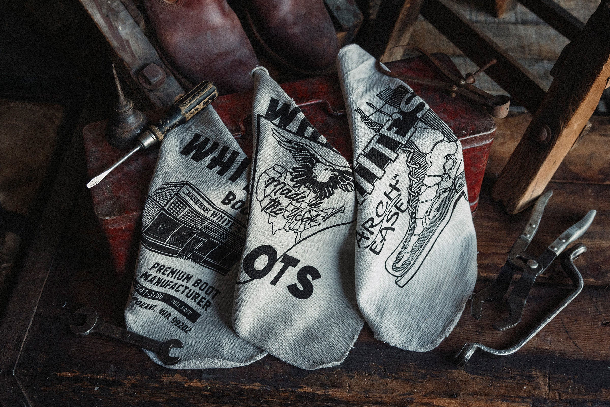 Shop Rags With Print Shop Rag Variety Pack – Whites Boots Shop