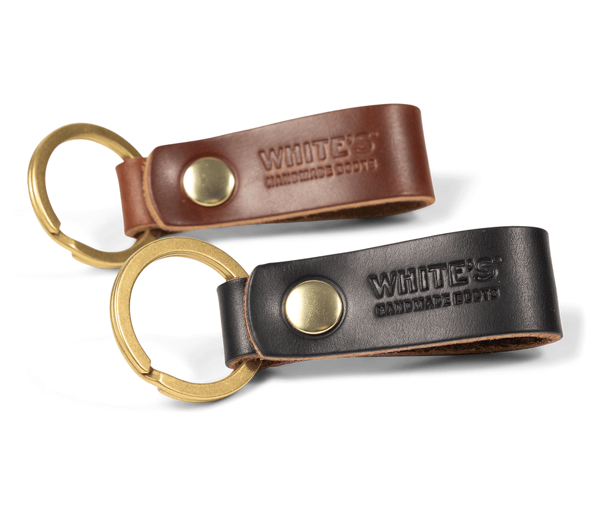 Leather Key Ring – Whites Boots Shop Leather Key Ring – Whites Boots Shop